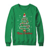 Candy Cane Santa Hat Funny Xmas Tree Merry Christmas Tree T-Shirt & Sweatshirt | Teecentury.com