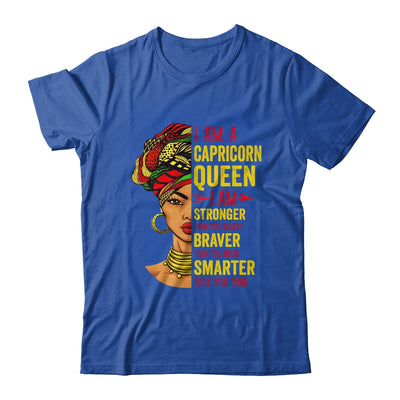 Capricorn Queen I Am Stronger Birthday For Capricorn Zodiac Shirt & Tank Top | teecentury