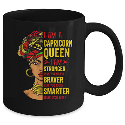 Capricorn Queen I Am Stronger Birthday For Capricorn Zodiac Mug | teecentury