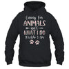 Caring For Animals Isnt What I Do Its Who I Am Dog Cat T-Shirt & Tank Top | Teecentury.com