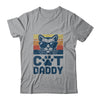 Cat Daddy Vintage 80S Style Cat Retro Sunglasses Distressed T-Shirt & Hoodie | Teecentury.com