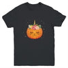 Cat Halloween For Women Girls Kids Cute Unicorn Cat Youth Youth Shirt | Teecentury.com