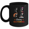 Cat Happy Halloween Thanksgiving Christmas Hallothanksmas Mug Coffee Mug | Teecentury.com