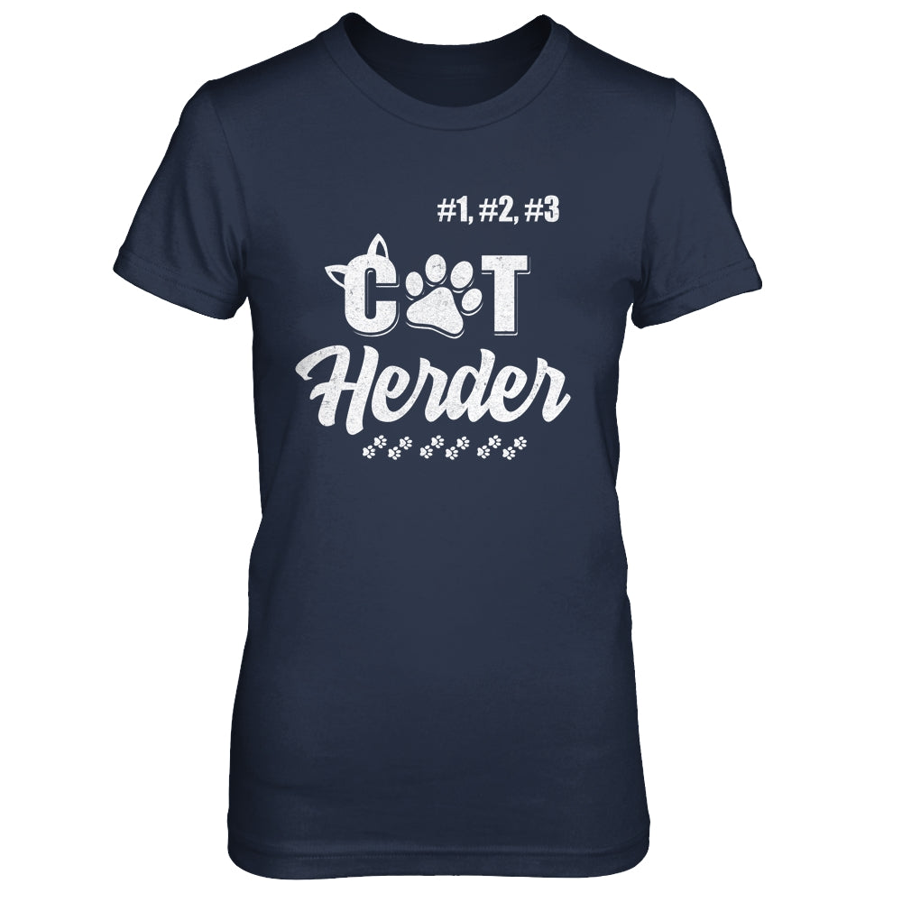 Cat Herder Funny Herding Cats #1 #2 #3 Gift T-Shirt & Hoodie | Teecentury.com