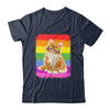 Cat LGBT Gay Rainbow Pride Flag Women Men Boys Girls Shirt & Tank Top | teecentury