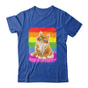 Cat LGBT Gay Rainbow Pride Flag Women Men Boys Girls Shirt & Tank Top | teecentury