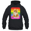 Cat LGBT Gay Rainbow Pride Flag Women Men Boys Girls Shirt & Tank Top | teecentury