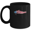 Catfishing Catfish American Flag Fish Fishing Mug Coffee Mug | Teecentury.com