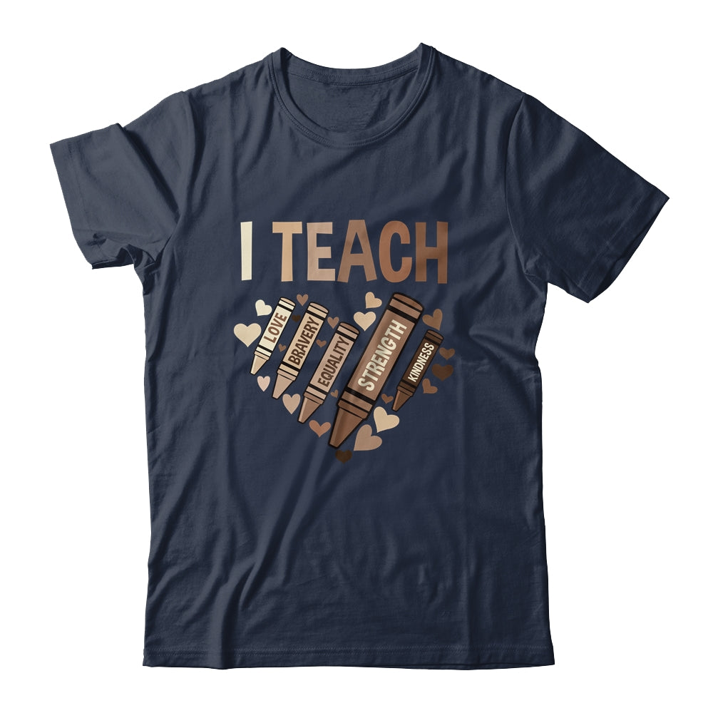 Celebrate Black History Month I Teach Black History Teacher Shirt & Hoodie | teecentury