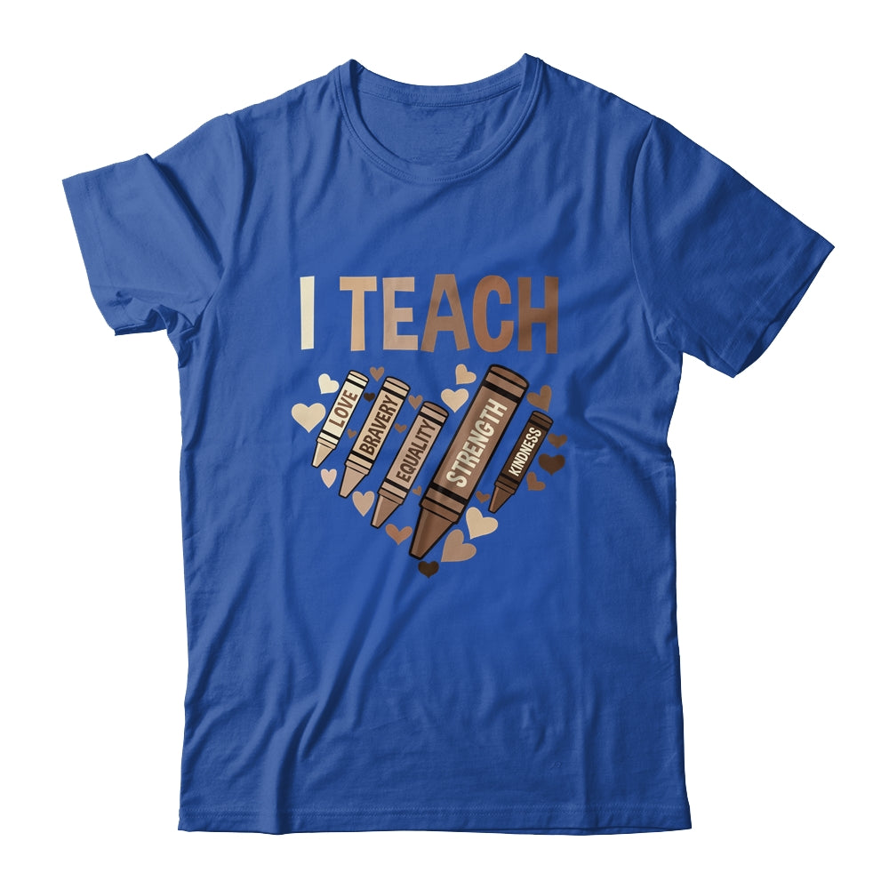 Celebrate Black History Month I Teach Black History Teacher Shirt & Hoodie | teecentury