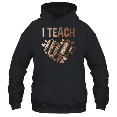 Celebrate Black History Month I Teach Black History Teacher Shirt & Hoodie | teecentury