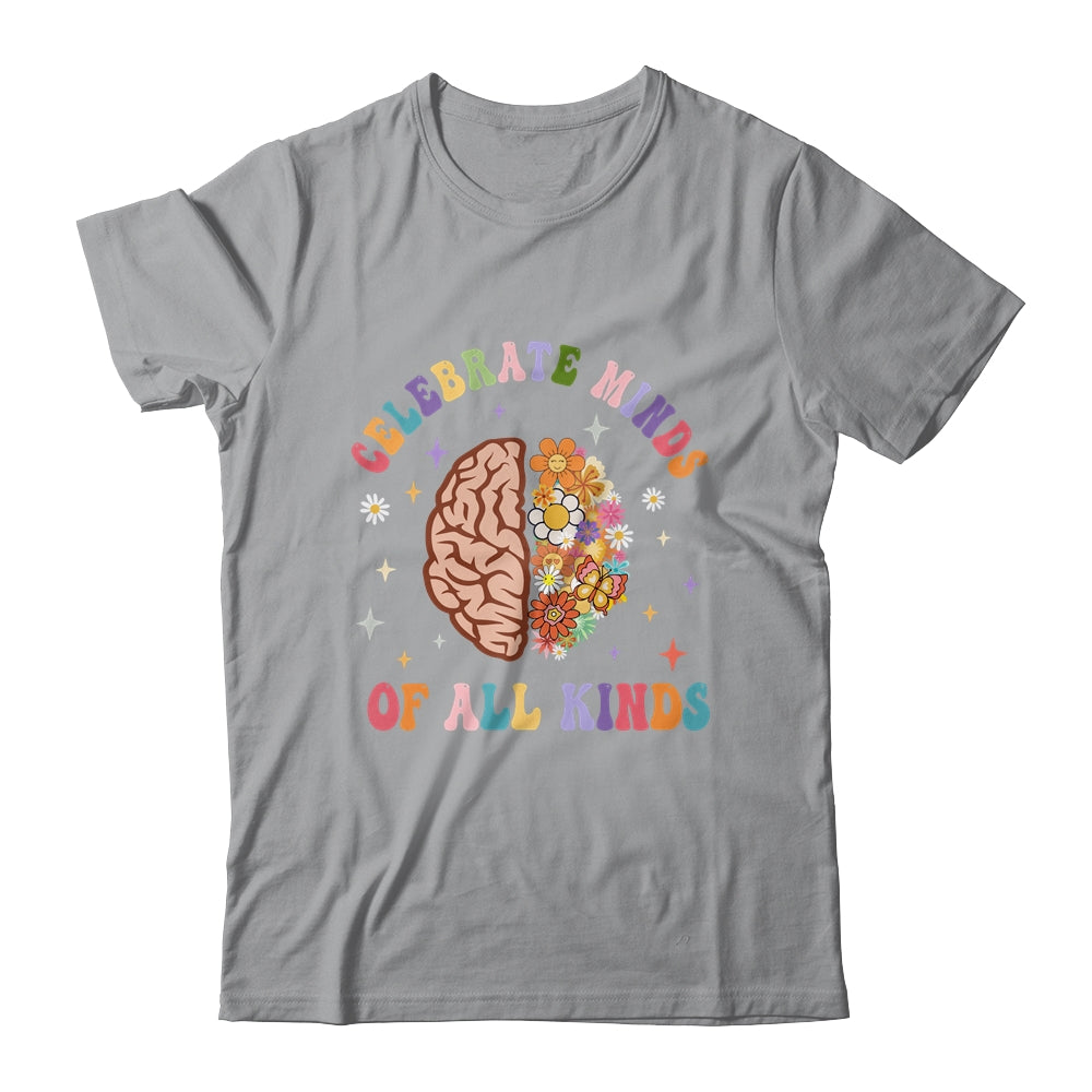 Celebrate Minds Of All Kinds Neurodiversity Autism Month Shirt & Hoodie | teecentury