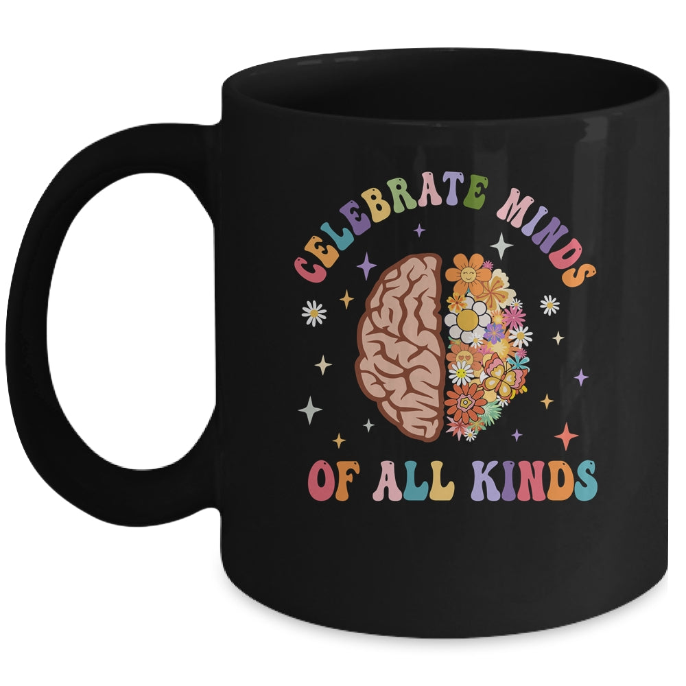 Celebrate Minds Of All Kinds Neurodiversity Autism Month Mug | teecentury