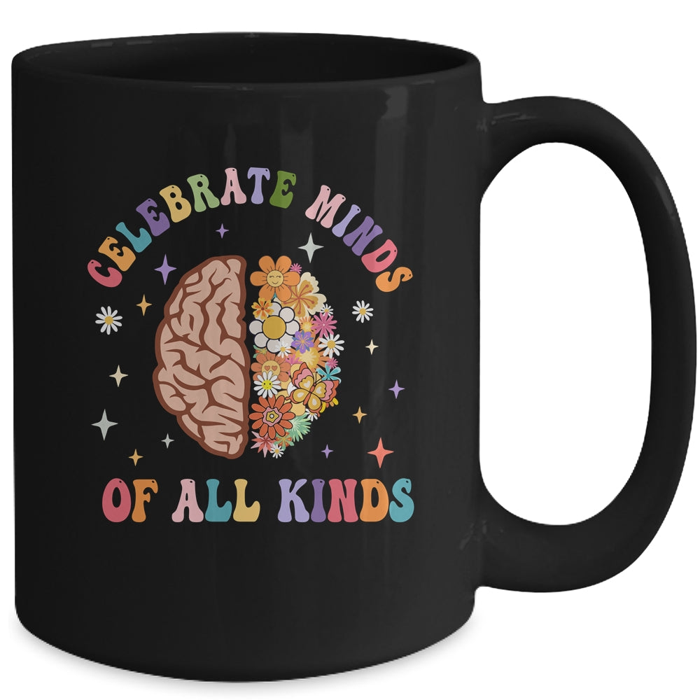 Celebrate Minds Of All Kinds Neurodiversity Autism Month Mug | teecentury