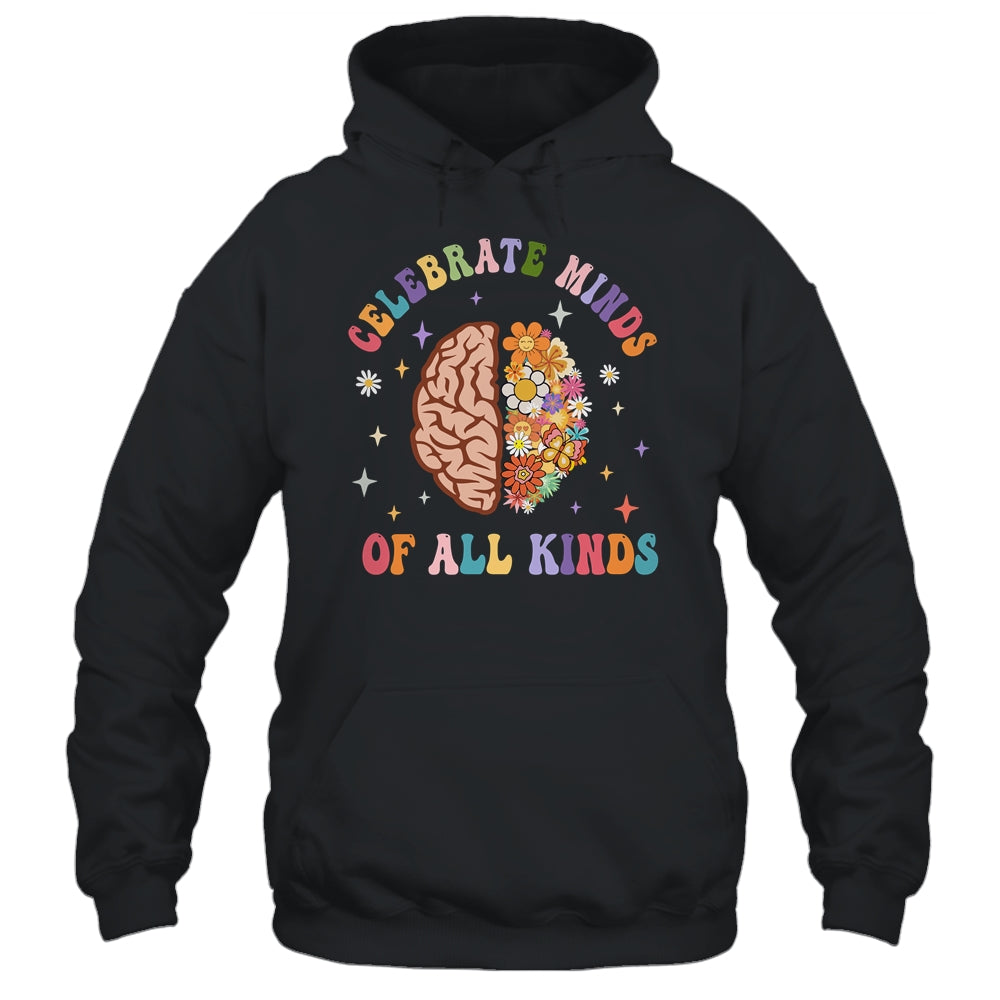 Celebrate Minds Of All Kinds Neurodiversity Autism Month Shirt & Hoodie | teecentury