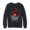 Cheeky Gnome Buffalo Plaid Matching Christmas Pajama Gift T-Shirt & Sweatshirt | Teecentury.com