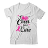 Cheer For A Cure Breast Cancer Awareness Cheerleading T-Shirt & Hoodie | Teecentury.com