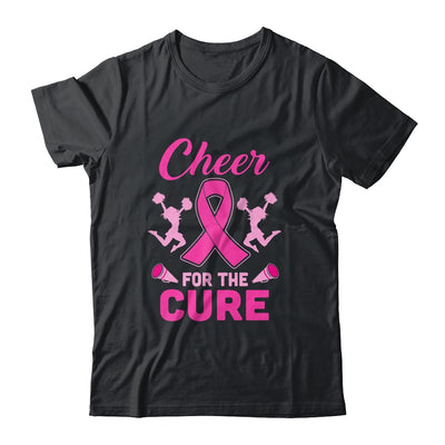 Cheer For The Cure Breast Cancer Awareness Month Cheerleader T-Shirt & Hoodie | Teecentury.com