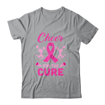 Cheer For The Cure Breast Cancer Awareness Month Cheerleader T-Shirt & Hoodie | Teecentury.com