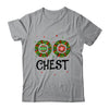 Chest Chestnuts Couple Costume Christmas Wreath T-Shirt & Sweatshirt | Teecentury.com