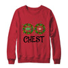 Chest Chestnuts Couple Costume Christmas Wreath T-Shirt & Sweatshirt | Teecentury.com