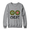 Chest Chestnuts Couple Costume Christmas Wreath T-Shirt & Sweatshirt | Teecentury.com