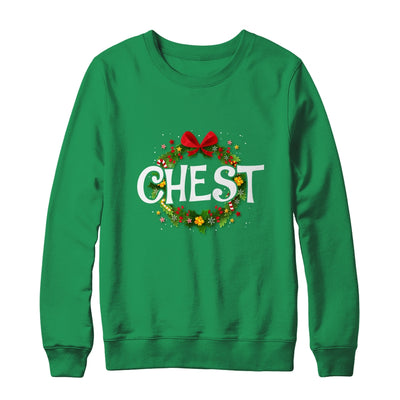 Chest Nuts Matching Chestnuts Christmas Couples Chest T-Shirt & Sweatshirt | Teecentury.com