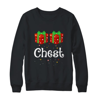 Chest Nuts Matching Chestnuts Christmas Couples Chest Fun T-Shirt & Sweatshirt | Teecentury.com