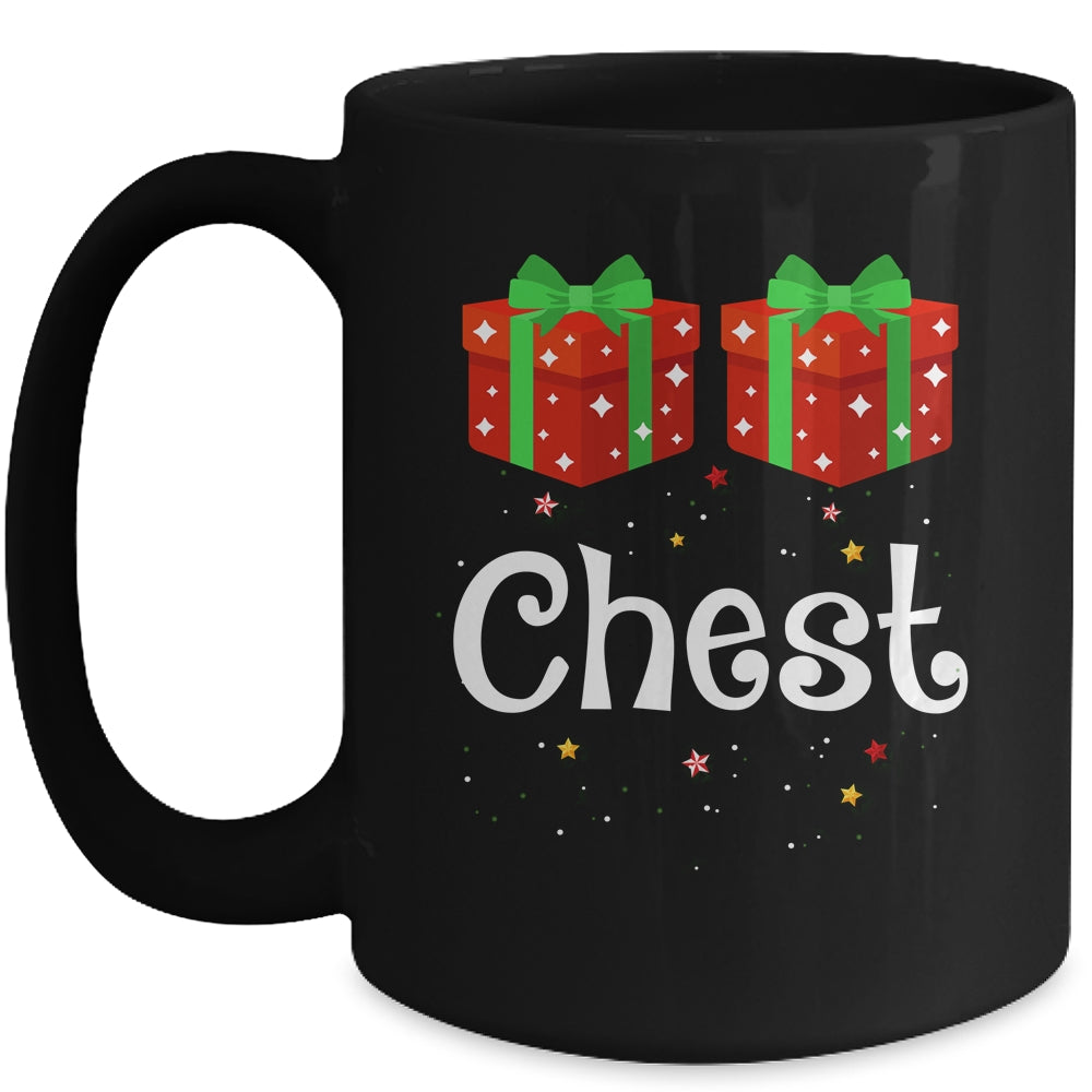Chest Nuts Matching Chestnuts Christmas Couples Chest Fun Mug Coffee Mug | Teecentury.com