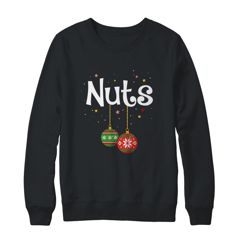 Chest Nuts Matching Chestnuts Christmas Couples Nuts T-Shirt & Sweatshirt | Teecentury.com