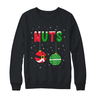 Chest Nuts Matching Funny Christmas Couples Chestnuts Nuts Shirt & Sweatshirt | teecentury