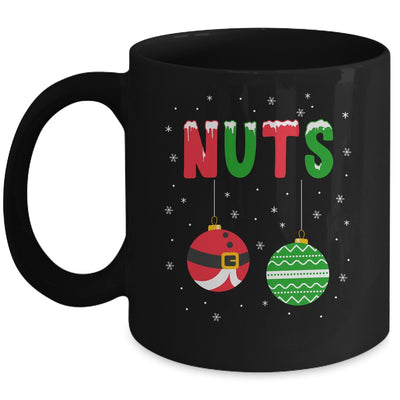 Chest Nuts Matching Funny Christmas Couples Chestnuts Nuts Mug | teecentury