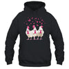 Chicken And Butterfly Breast Cancer Awareness Pink Ribbon T-Shirt & Hoodie | Teecentury.com