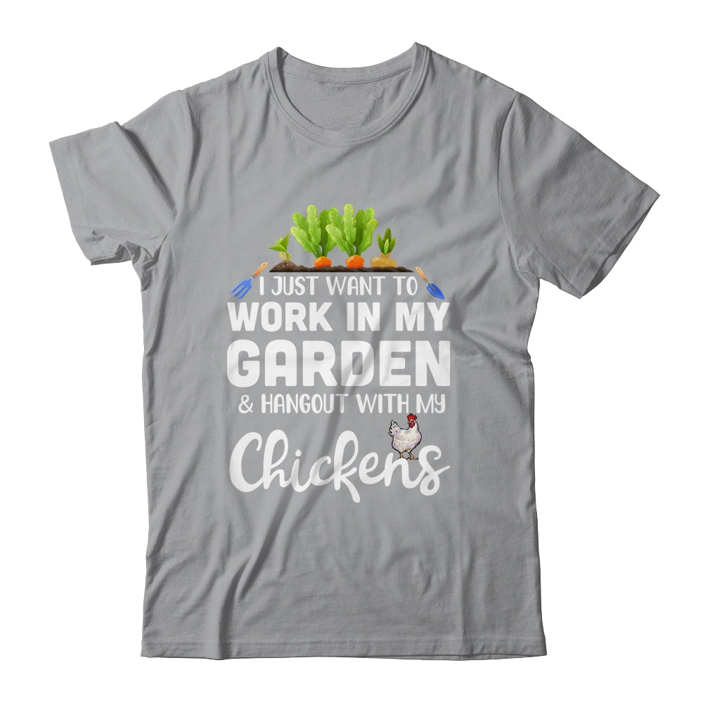 Chicken Lover Funny Gardening For Men Women Gardener T-Shirt & Hoodie | Teecentury.com