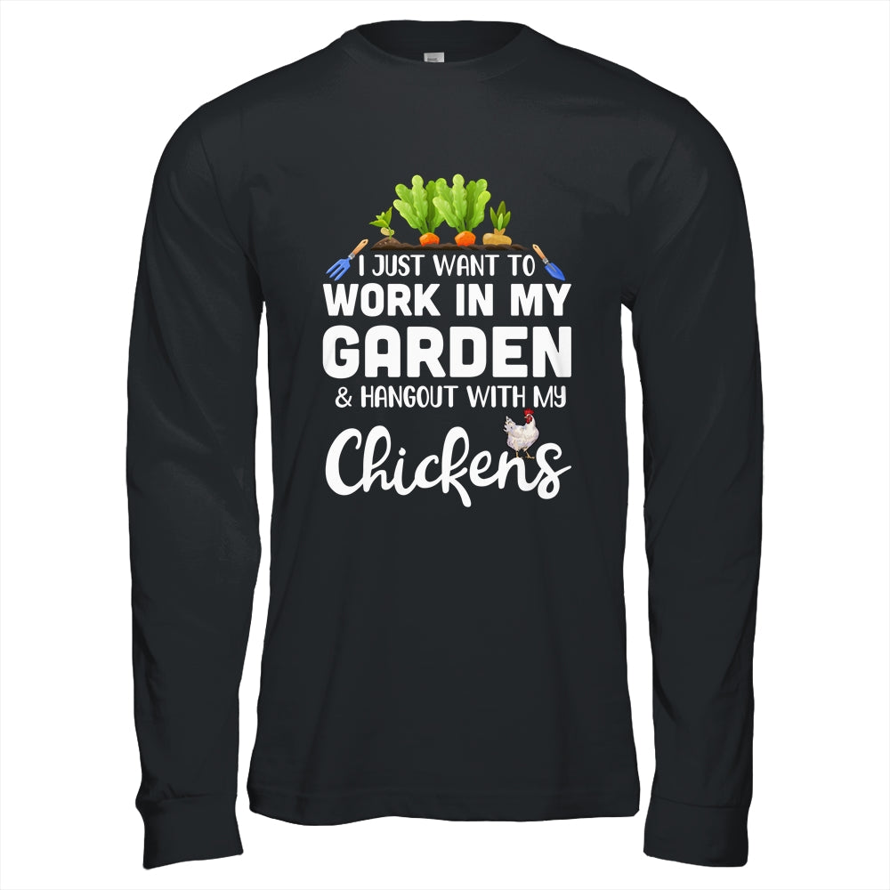 Chicken Lover Funny Gardening For Men Women Gardener T-Shirt & Hoodie | Teecentury.com