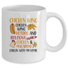 Chicken Wing Chicken Wing Hot Dog and Bologna Cooked Mug Coffee Mug | Teecentury.com