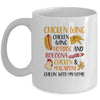 Chicken Wing Chicken Wing Hot Dog and Bologna Cooked Mug Coffee Mug | Teecentury.com