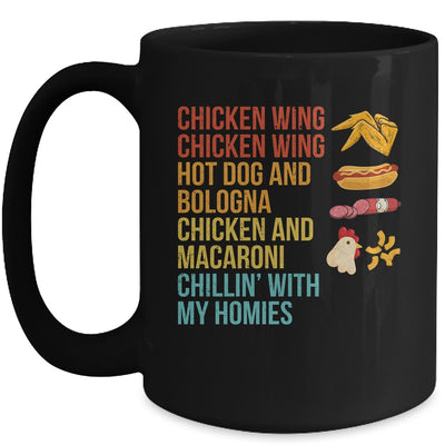 Chicken Wing Chicken Wing Hot Dog and Bologna Mug Coffee Mug | Teecentury.com