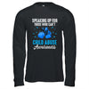 Child Abuse Prevention Awareness Boxing Gloves Blue Ribbon Shirt & Hoodie | teecentury