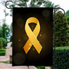 Childhood Cancer Awareness Flag Gold Ribbon Flag | Teecentury.com
