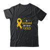 Childhood Cancer Awareness In September We Wear Gold Ribbon T-Shirt & Hoodie | Teecentury.com
