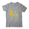 Childhood Cancer Awareness In September We Wear Gold Ribbon T-Shirt & Hoodie | Teecentury.com