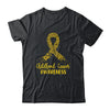 Childhood Cancer Awareness September Month Sunflower Gold T-Shirt & Hoodie | Teecentury.com