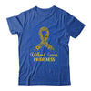 Childhood Cancer Awareness September Month Sunflower Gold T-Shirt & Hoodie | Teecentury.com