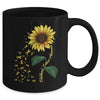 Childhood Cancer Awareness Sunflower Child Fight Mug Coffee Mug | Teecentury.com