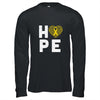 Childhood Cancer Fighter Hope Gold Ribbon Awareness T-Shirt & Hoodie | Teecentury.com