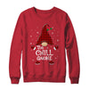 Chill Gnome Buffalo Plaid Matching Christmas Pajama Gift T-Shirt & Sweatshirt | Teecentury.com