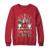 Chillin With My Gnomie Christmas Matching Family Xmas T-Shirt & Sweatshirt | Teecentury.com