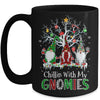 Chillin With My Gnomie Christmas Matching Family Xmas Mug Coffee Mug | Teecentury.com