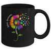 Choose Kind Autism Awareness Sunflower Mom Women Mug | teecentury